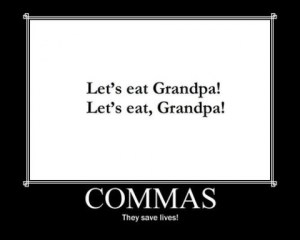 commas-save-lives