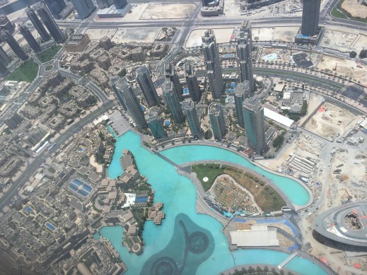 A further view from the 148th floor of the Burj Khalifa